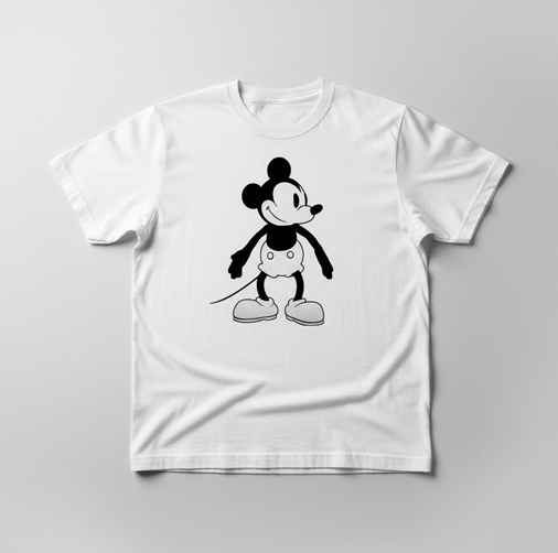 T-Shirt with character on it