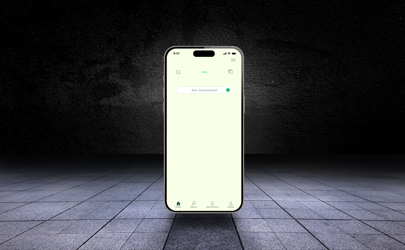 streamquest app glamour shot